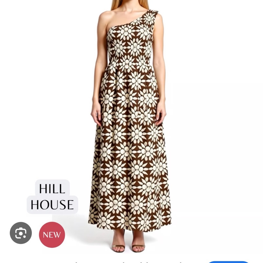 Hill House one shoulder THEA dress